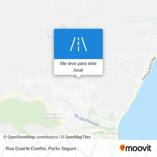 Rua Duarte Coelho mapa