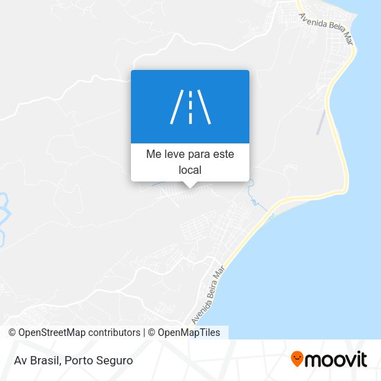 Av Brasil mapa