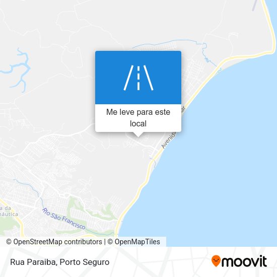 Rua Paraiba mapa