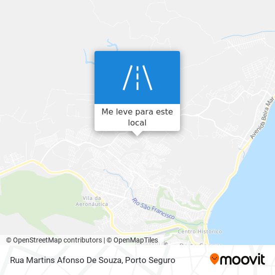 Rua Martins Afonso De Souza mapa