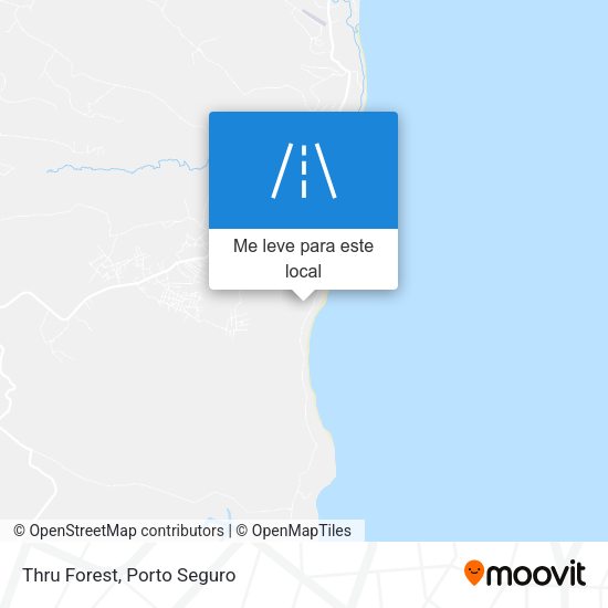 Thru Forest mapa