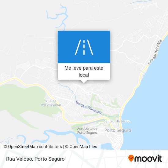 Rua Veloso mapa