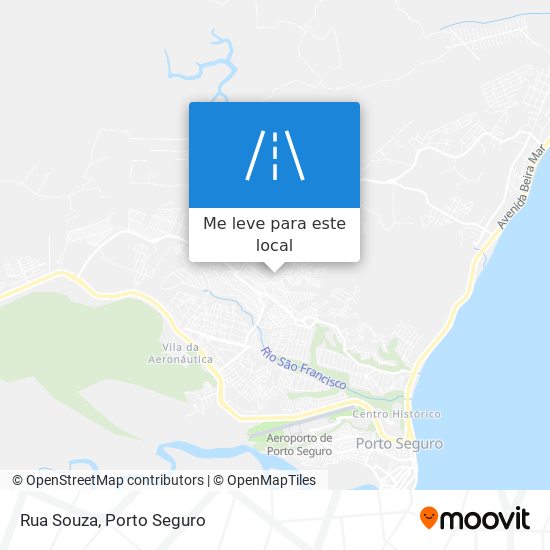 Rua Souza mapa