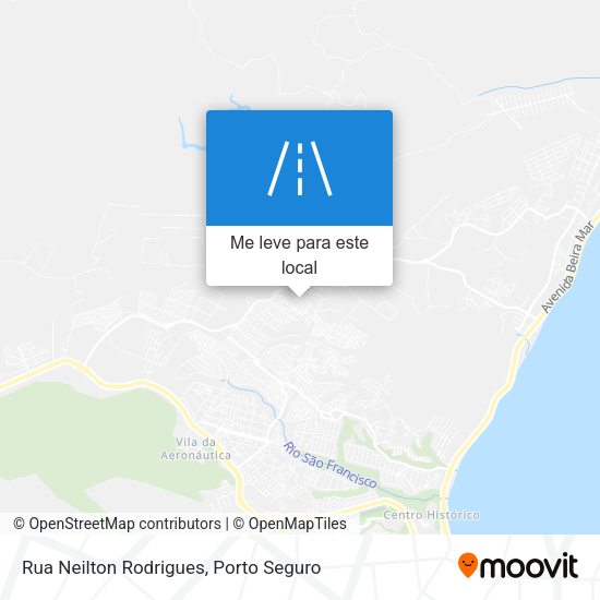 Rua Neilton Rodrigues mapa