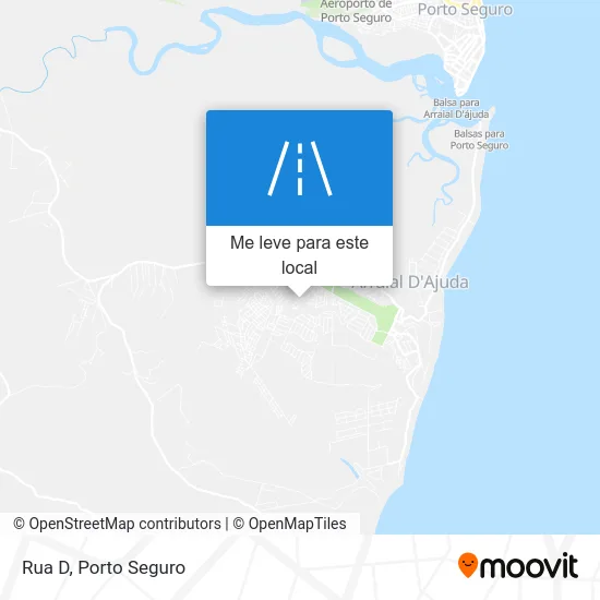 Rua D mapa