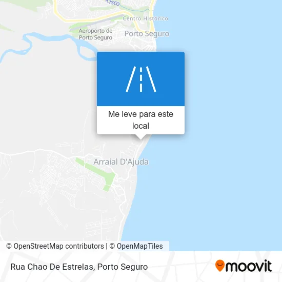 Rua Chao De Estrelas mapa