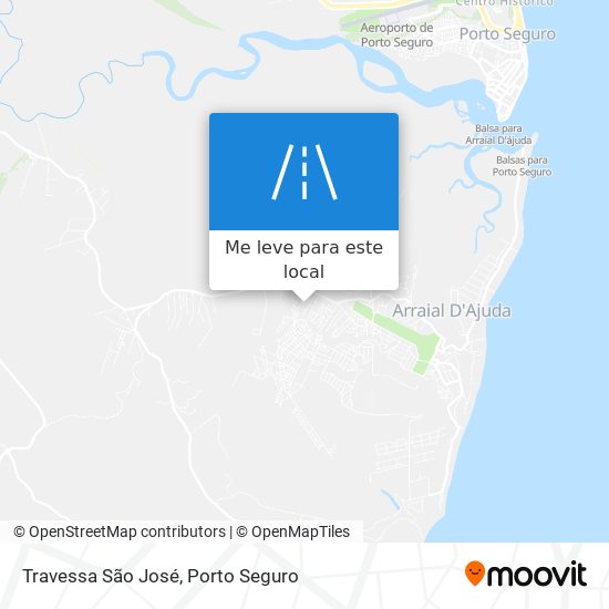 Travessa São José mapa