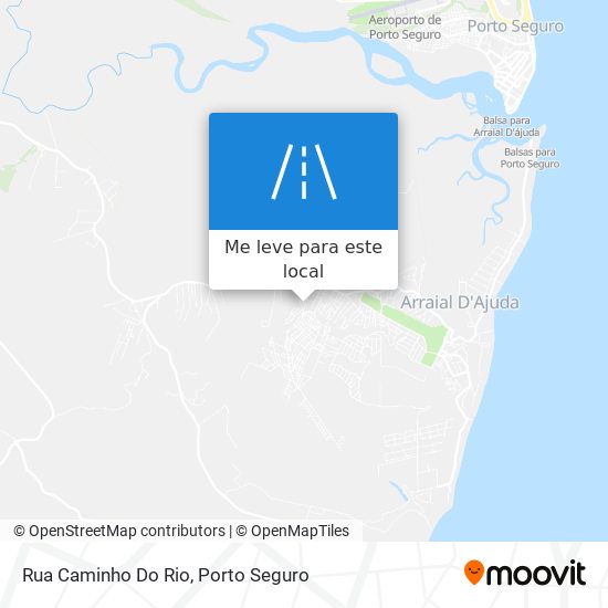 Rua Caminho Do Rio mapa