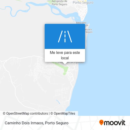Caminho Dois Irmaos mapa