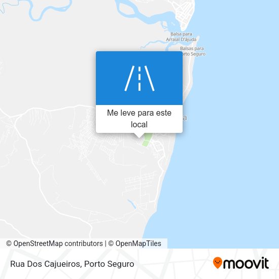 Rua Dos Cajueiros mapa