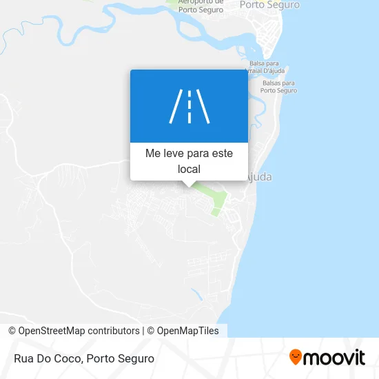 Rua Do Coco mapa