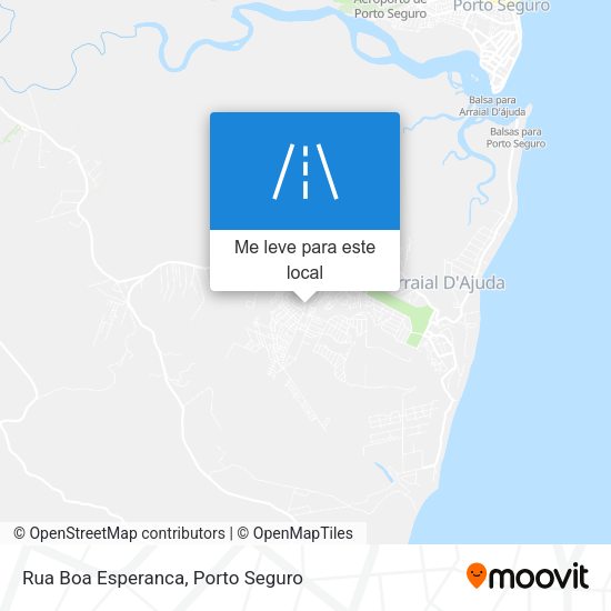 Rua Boa Esperanca mapa