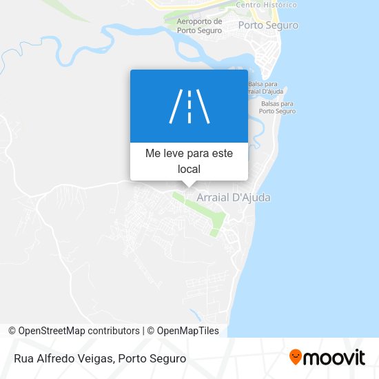 Rua Alfredo Veigas mapa
