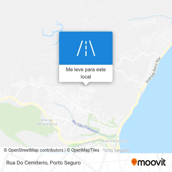 Rua Do Cemiterio mapa