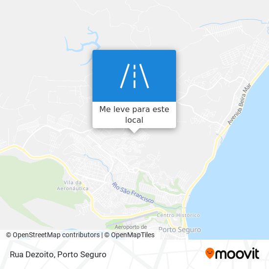 Rua Dezoito mapa