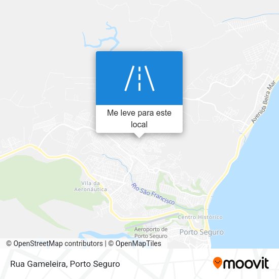 Rua Gameleira mapa