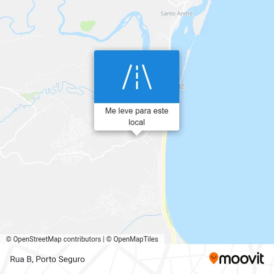 Rua B mapa
