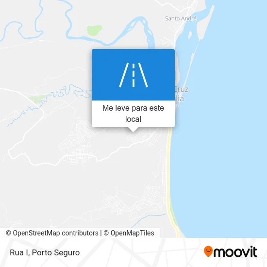 Rua I mapa