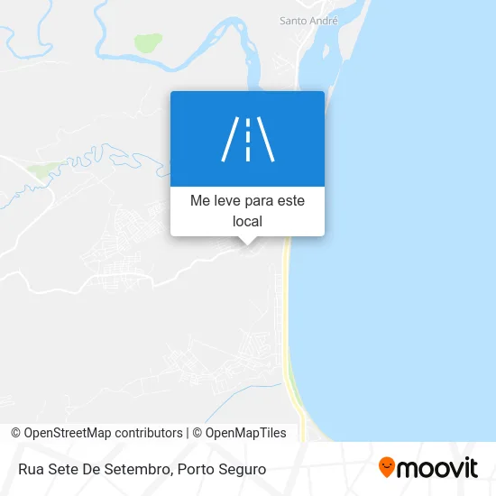 Rua Sete De Setembro mapa