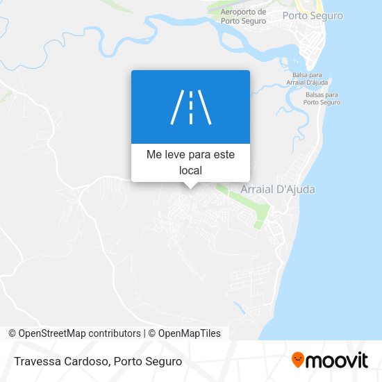 Travessa Cardoso mapa