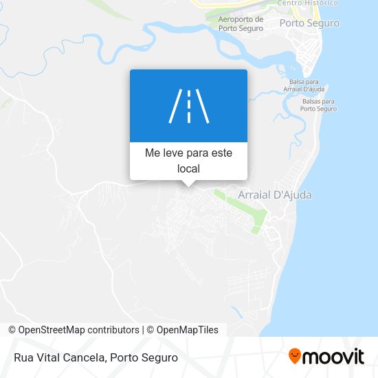 Rua Vital Cancela mapa
