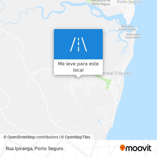 Rua Ipiranga mapa