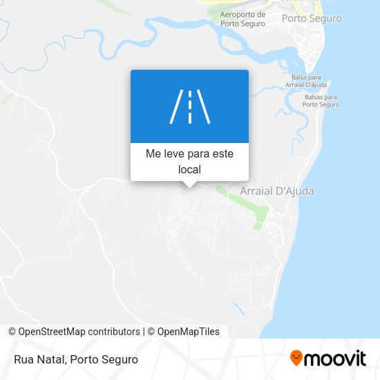Rua Natal mapa
