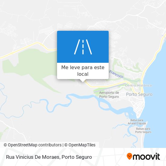 Rua Vinicius De Moraes mapa