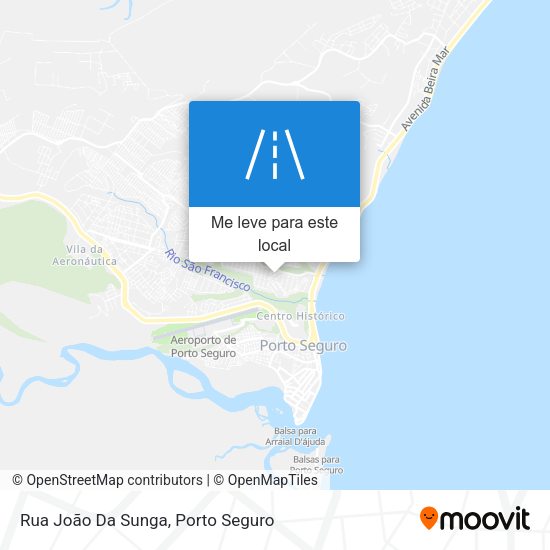 Rua João Da Sunga mapa