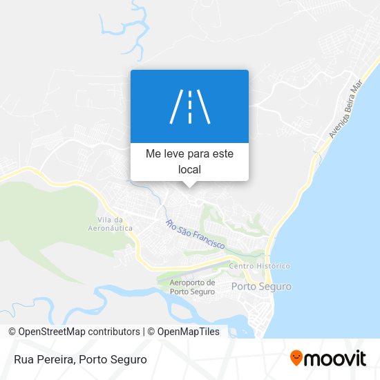 Rua Pereira mapa