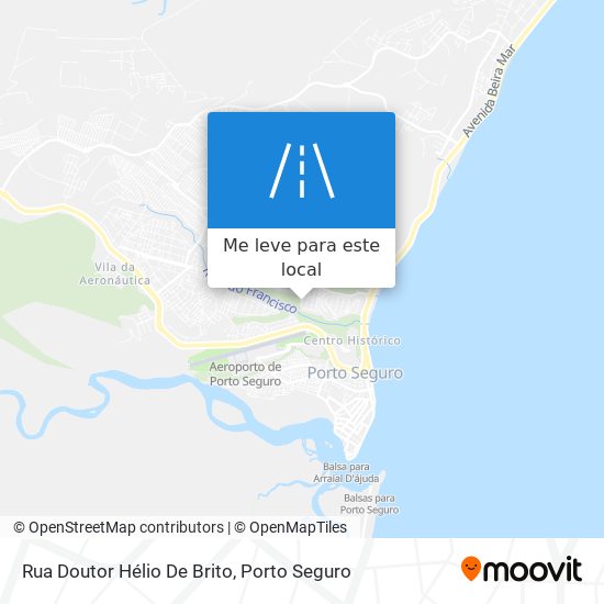 Rua Doutor Hélio De Brito mapa