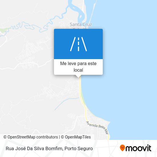 Rua José Da Silva Bomfim mapa