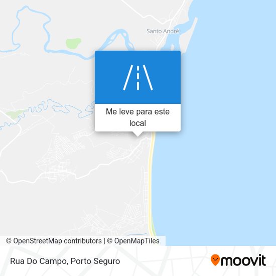 Rua Do Campo mapa