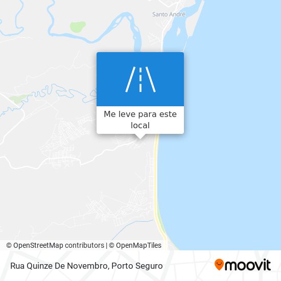 Rua Quinze De Novembro mapa