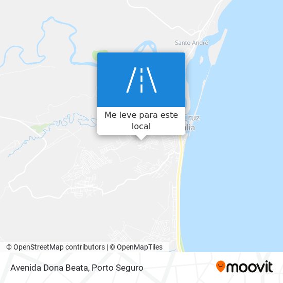 Avenida Dona Beata mapa