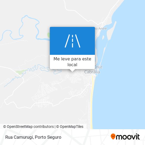 Rua Camurugi mapa