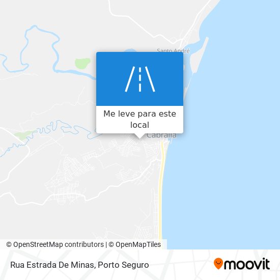 Rua Estrada De Minas mapa