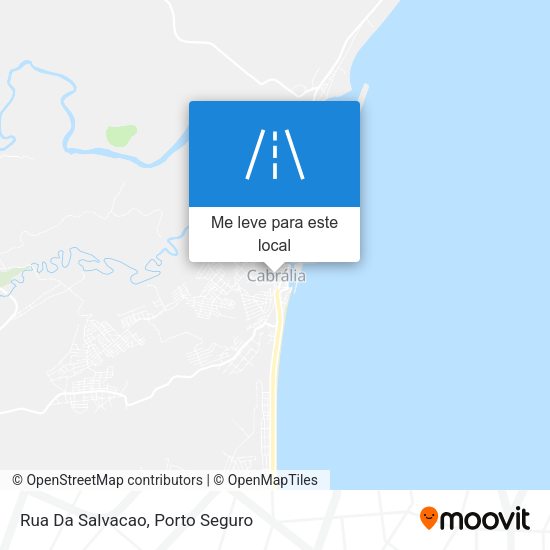 Rua Da Salvacao mapa