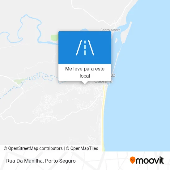 Rua Da Manilha mapa