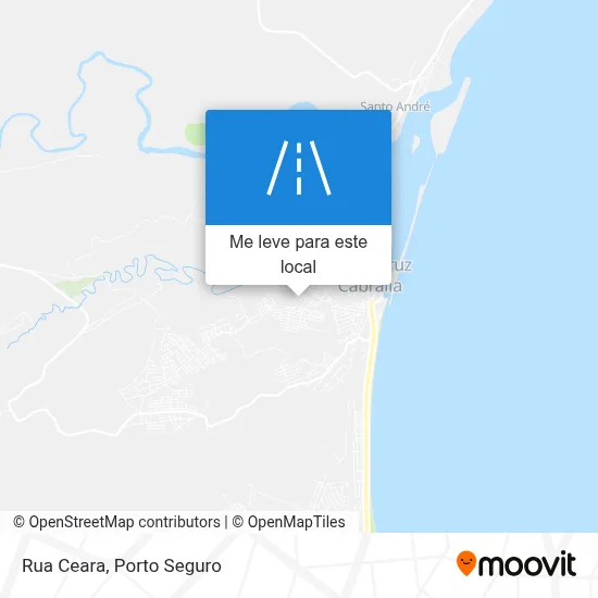 Rua Ceara mapa
