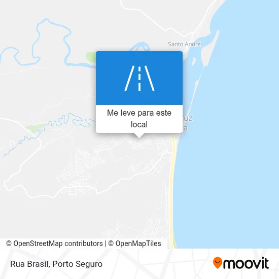 Rua Brasil mapa