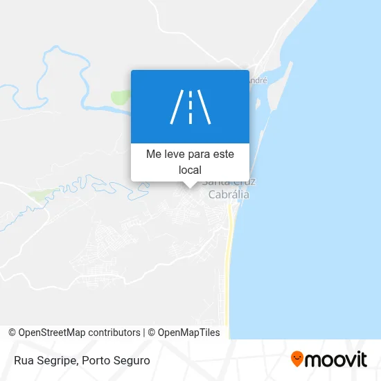 Rua Segripe mapa