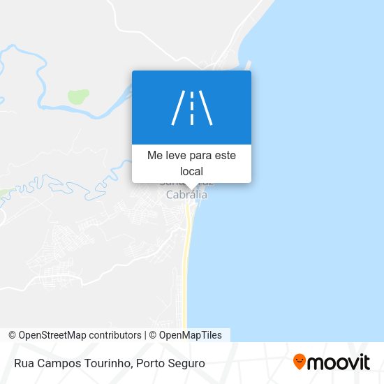 Rua Campos Tourinho mapa
