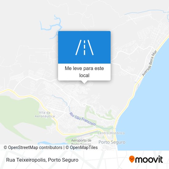 Rua Teixeiropolis mapa