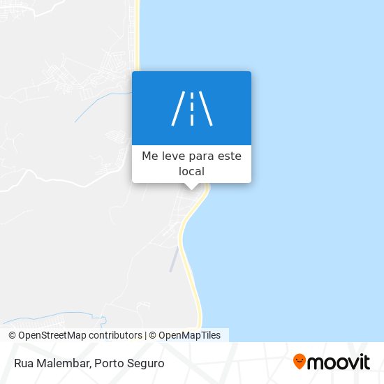 Rua Malembar mapa