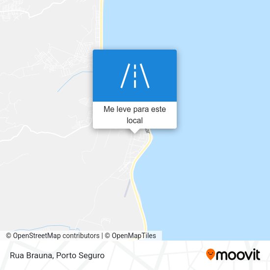 Rua Brauna mapa