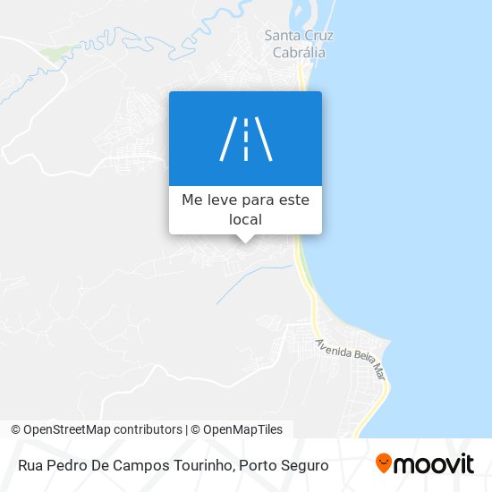 Rua Pedro De Campos Tourinho mapa