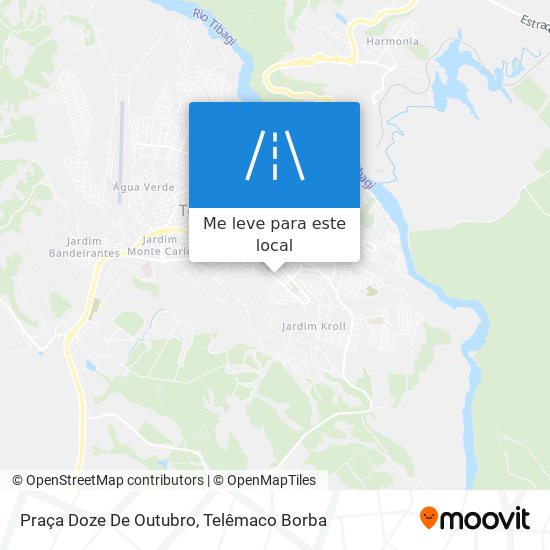 Praça Doze De Outubro mapa