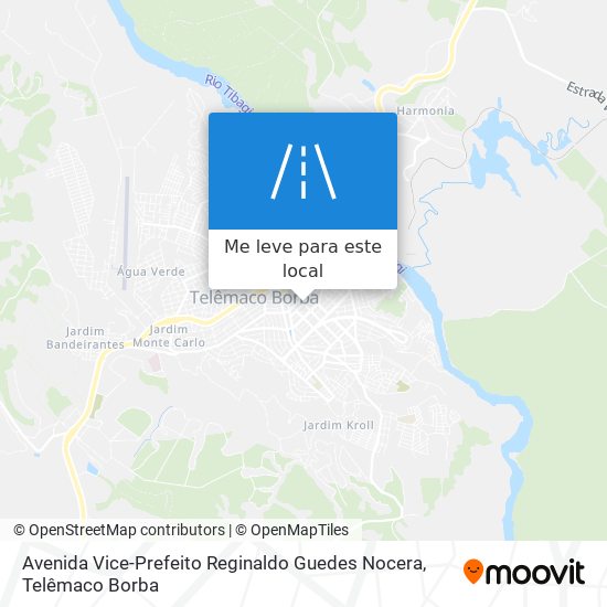 Avenida Vice-Prefeito Reginaldo Guedes Nocera mapa