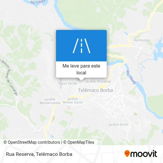 Rua Reserva mapa